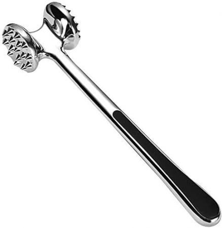 Meat Tenderizer Hammer, Metal, Ergonomic Handle