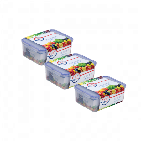 Zahran Food Conservation Set Silicon 3 Pieces (0.5/1/1.6)