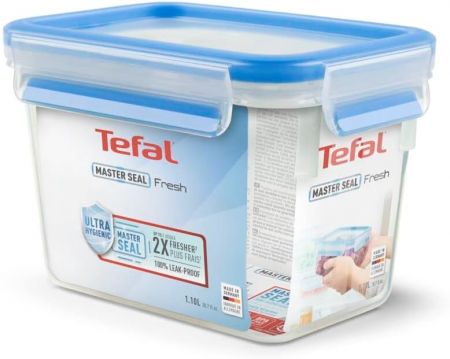 Tefal Masterseal food container, rectangler,1.1L