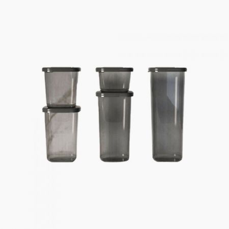 AKSA / Plastic ( Mono Spices containers )- 5 Pcs 