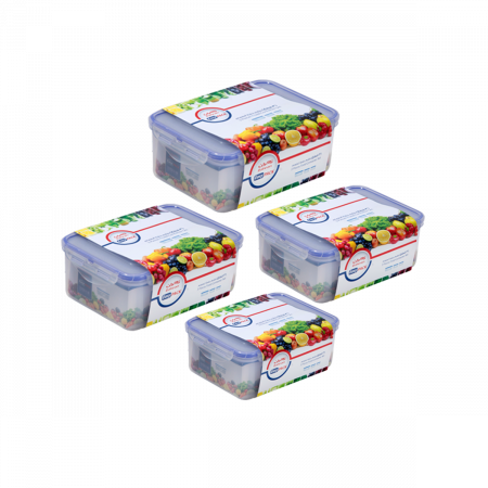 (0.5,1,1.6,2.6ML) طقم ثلاجه سليكون 4 قطع زهران 